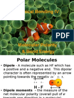 Lecture 5.6 - Chemical Bonding 4- Polarity & BE