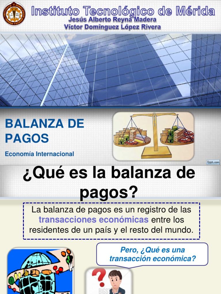 Balanza de Pagos en EE. UU. y México | PDF | Balance de pagos | Bancos