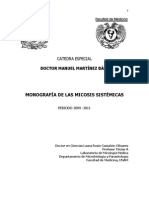 Micosis Sistemicas Catedra Castanon PDF