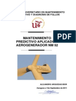 0016 Mantenimiento Predictivo Aplicado A Aerogenerador NM 52 PDF