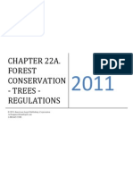 Chapter 22A. Forest Conservation - Trees - Regulations: © 2011 American Legal Publishing Corporation 1.800.445.5588