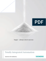 Siemens Sugar Brochure Automation