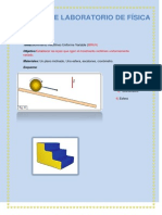 Trabajo de Fíica (MRUV)