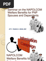 Download NAPOLCOM Welfare Benefits for Pnp  by Isko Brion SN243279598 doc pdf