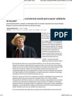 Dario Fo No Hay Conciencia Social para Sacar Adelante El Mundo PDF