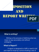 Composition AND Report Writing
