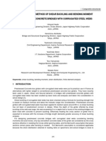 Study On Design Method of Shear Buckling and Bending PDF