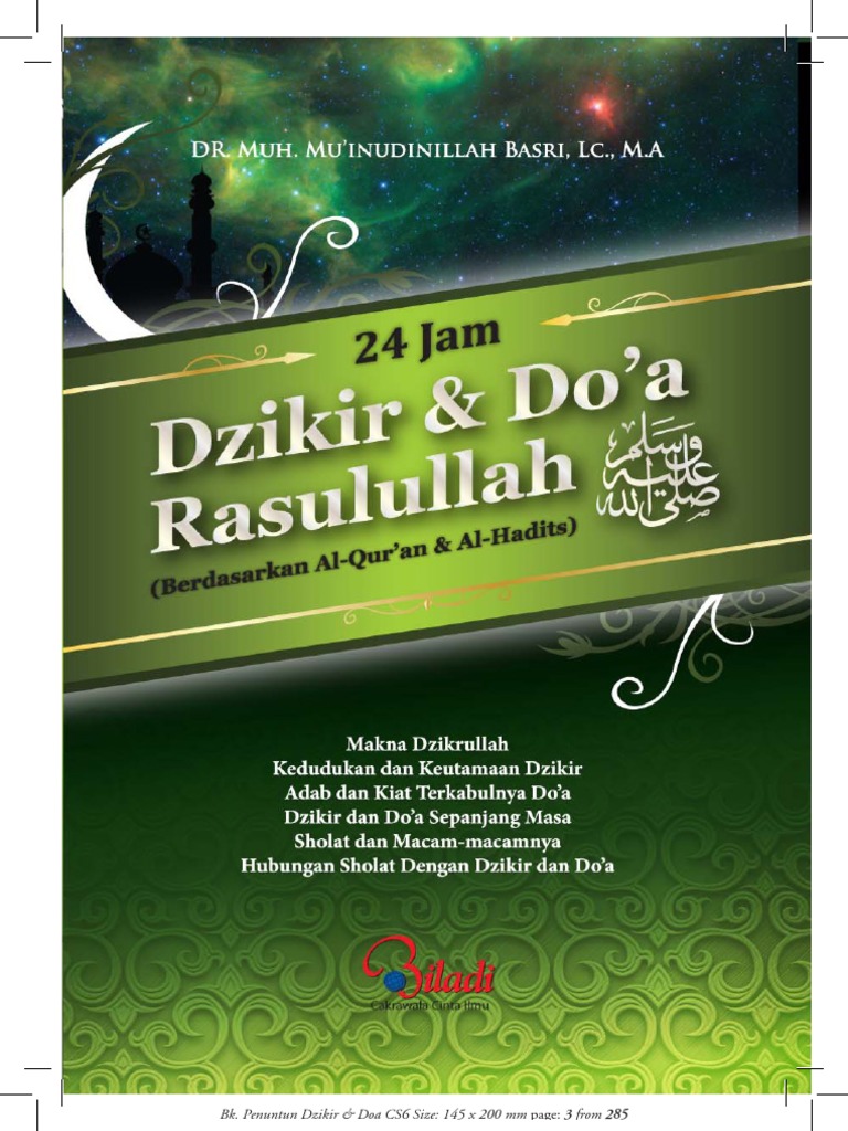 Dzikir Doa Rasulullahpdf Dzikir Doa Rasulullahpdf