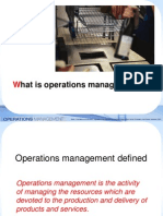 Introduction To Operations