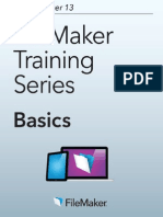 FileMaker Pro 13 Basics English