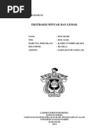 Download LAPORAN EKSTRAKSI MINYAK DAN LEMAKdocx by Dwi NicHe SN243296987 doc pdf