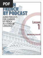 Download Learn French by Podcast 01 by chiriac_adrian19889016 SN243299527 doc pdf