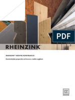 RHEINZINK Krovne Konstrukcije PDF