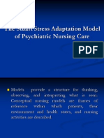 Stuart Stress Model Psychiatric Nursing Care