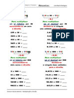 Cálculo Mental Multiplicação e Divisão PDF