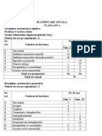 Mate.info.Ro.3066 Planificare Matematica Clasa a VI-A an Scolar 2014-2015