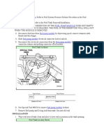 Release Fuel Pressure, Refer To Fuel System Pressure Release