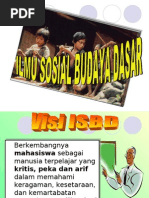 Konsep Ilmu Sosial Dan Budaya Dasar