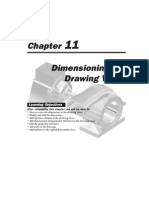 Dimensioning The Drawing Views: Learning Objectives