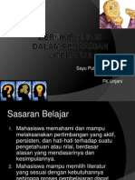 Berfikir Kritis Dalam Pencarian Literatur