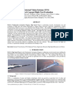 External Vision Systems (XVS) Proof-of-Concept Flight Test Evaluation