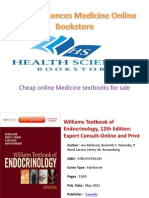 Health Sciences Medicine Online Bookstore
