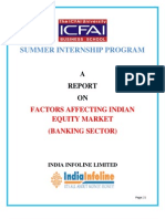  a Report on Banking Sector Analysis Factors Affecting Indian Banking Sector