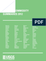 Mineral Commodity Summaries 2012 PDF