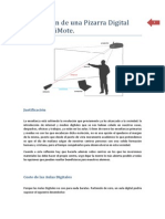 Realización de Una Pizarra Digital Con Un WiiMote Versión Web PDF