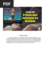 Licao 3 - Subsidio - O Deus que Intervém na História.docx