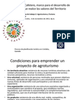 Turismo y Agro - Generando Productos