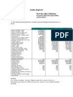 Analiza Diagnostic