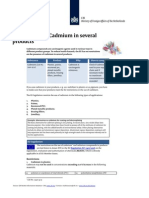 2012 EU Legislation Cadmium in Products PDF