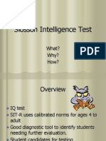 Test de Inteligencia Slosson