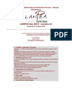 LAMPEA-Doc 2014 – numéro 31 / Vendredi 17 octobre 2014