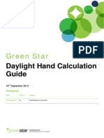 Green Star - Daylight Hand Calculation Guide - Draft For Comment 2013-09-16