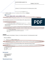 Running SBP Script During Oracle DB Upgrade