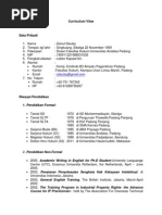 Download Curriculum Vitae Zainul Daulay by Masrizal Dt Mangguang SN243353109 doc pdf
