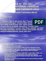 Bab IV. Isu-Isu Kontemporari Tamadun Islam Dan Tamadun Asia