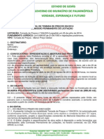 Goiás - EDITAL TP CONSTRUÇÃO QUADRA COBERTA 2014 PDF