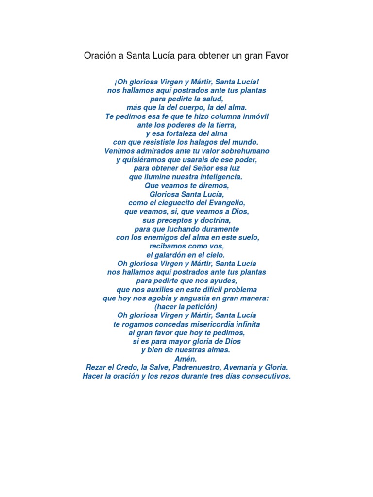 Novena a Santa Marta: Oraciones y Peticiones | PDF | Oración | María ...