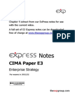 Cima E3 Notes