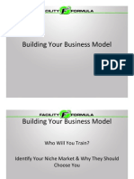 Building Your Business Model(Fitness)