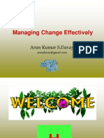 Managing Change Effectively