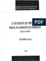 La Tecnologia Del Pretensado Parcial en Elementos de Hormigon PDF