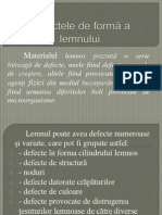 Defectele de Formă A Lemnului