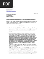 Complaint Against Candace and David Fay
