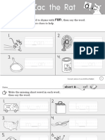 Starfall Level I First Reading Activity