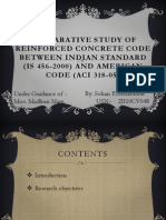 Comparative Study of Reinforced Concrete Code Between Indian Standard (IS 456-2000) AND AMERICAN CODE (ACI 318-05)