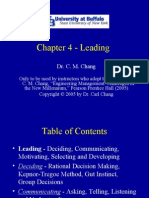 Chapter 4 - Leading